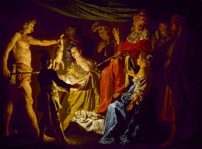 The Judgment of Solomon by Matthias Stomer